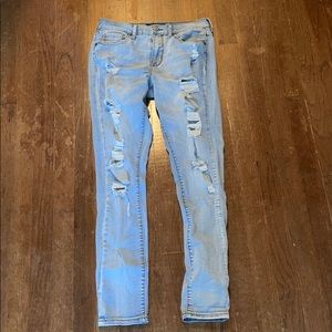 Light Blue Ripped Jeans